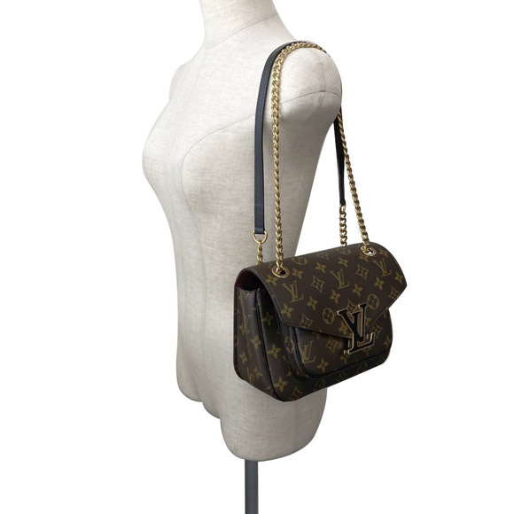 Louis Vuitton Passy Monogram Hand Bag Brown Gold - Picture 7 of 7